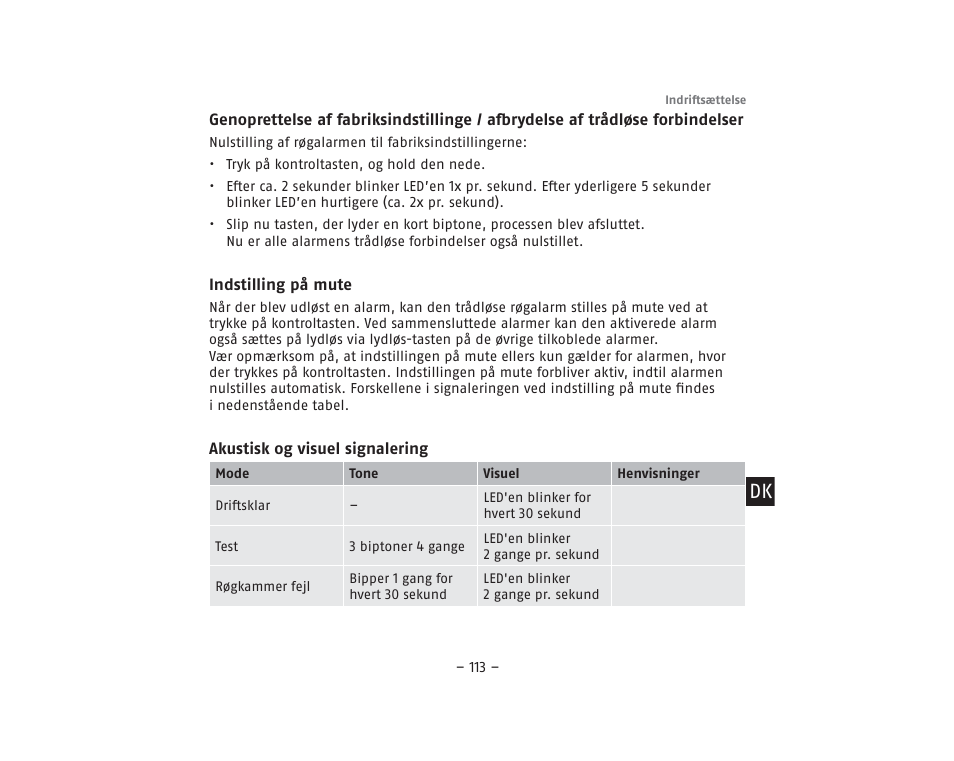 ABUS RM40Li VdS Smoke Detector User Manual | Page 113 / 120