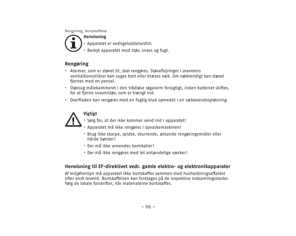 ABUS RM40Li VdS Smoke Detector User Manual | Page 116 / 120