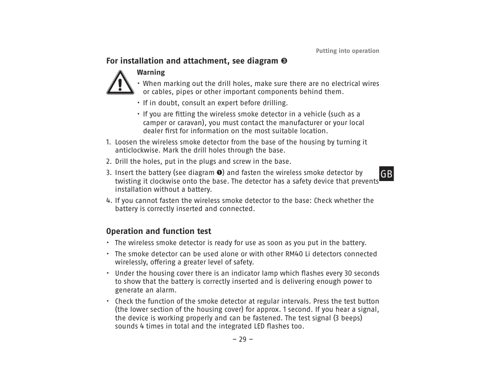 ABUS RM40Li VdS Smoke Detector User Manual | Page 29 / 120