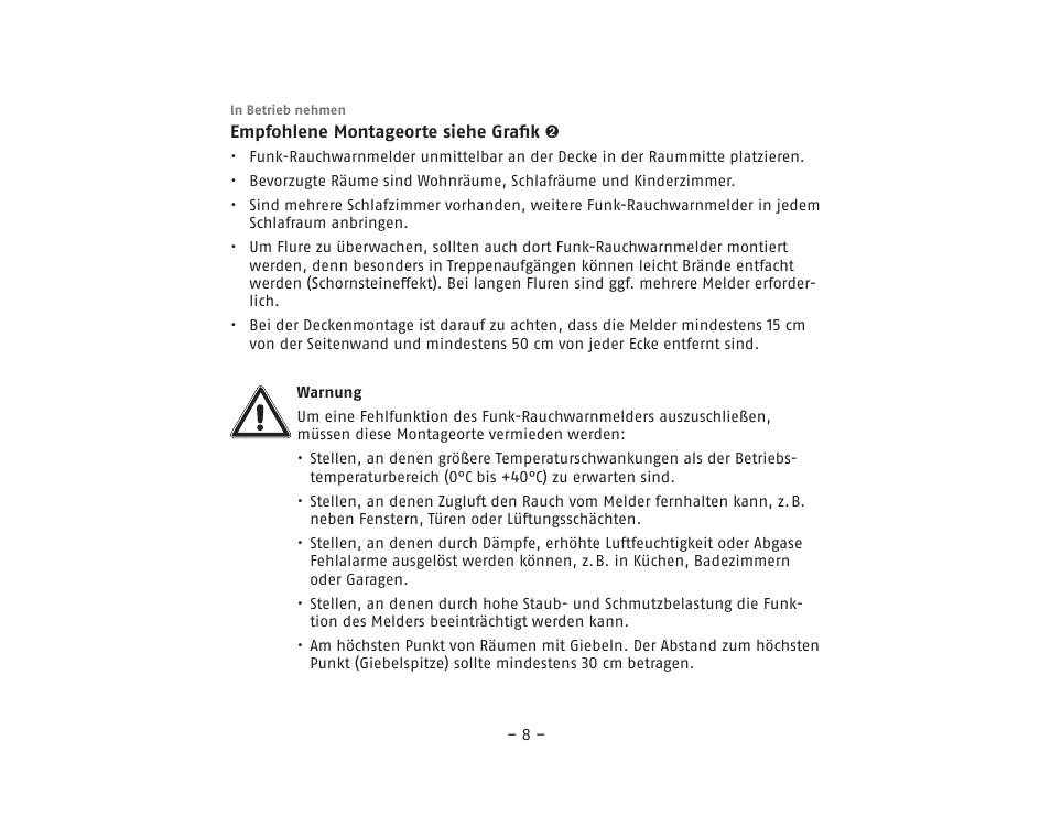 ABUS RM40Li VdS Smoke Detector User Manual | Page 8 / 120