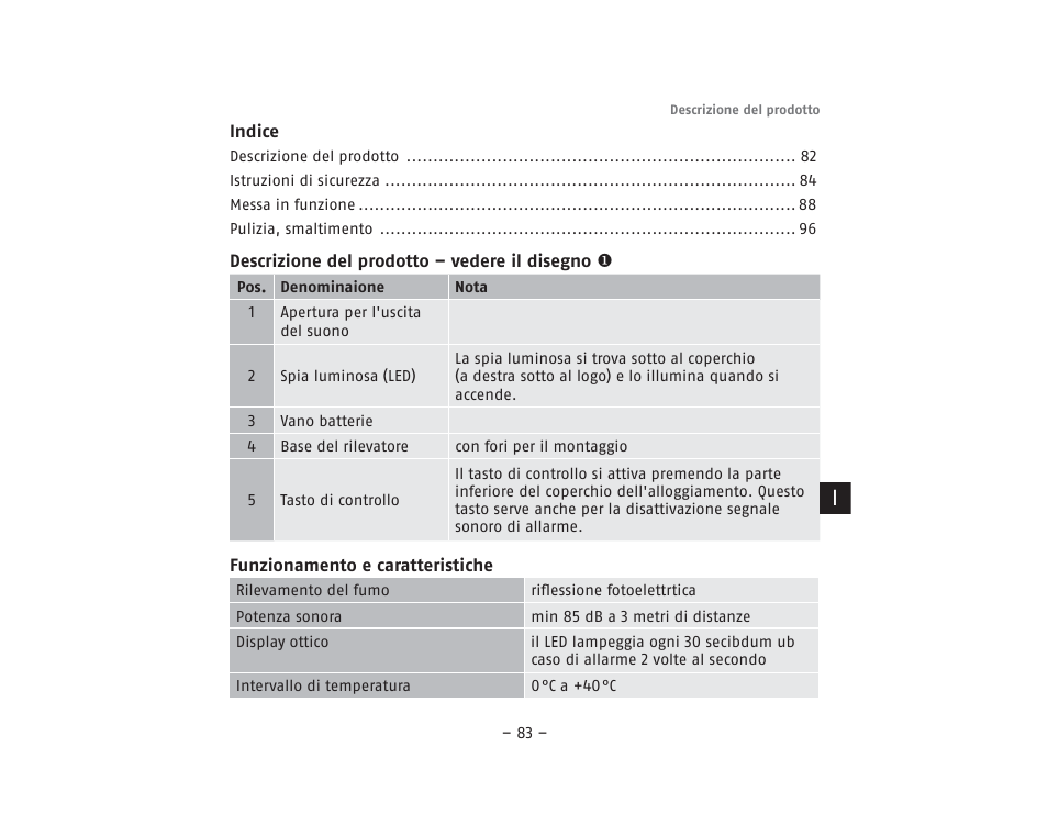 ABUS RM40Li VdS Smoke Detector User Manual | Page 83 / 120