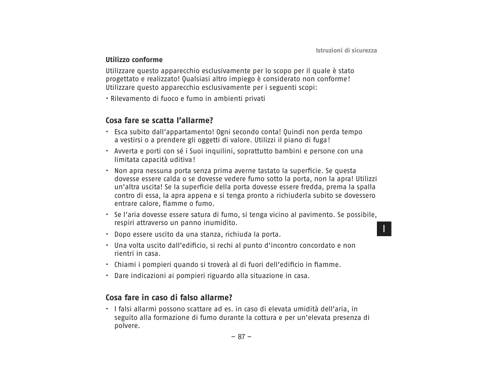 ABUS RM40Li VdS Smoke Detector User Manual | Page 87 / 120