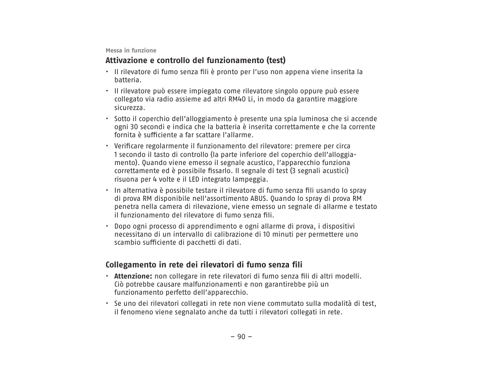 ABUS RM40Li VdS Smoke Detector User Manual | Page 90 / 120