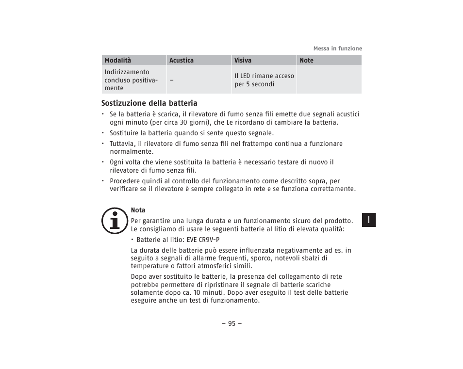 ABUS RM40Li VdS Smoke Detector User Manual | Page 95 / 120