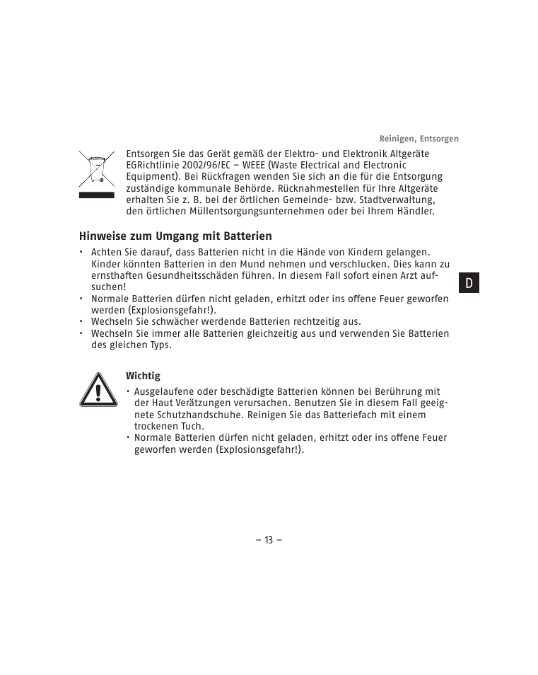 ABUS RM15 VdS Smoke Sensor User Manual | Page 13 / 80