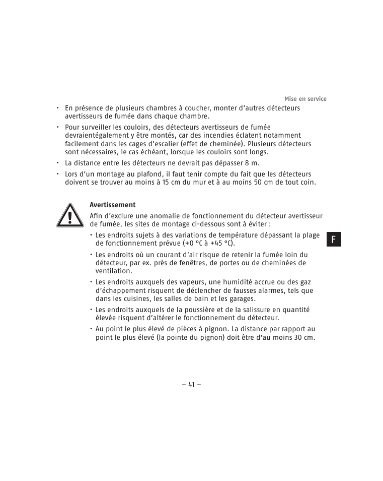 ABUS RM15 VdS Smoke Sensor User Manual | Page 41 / 80