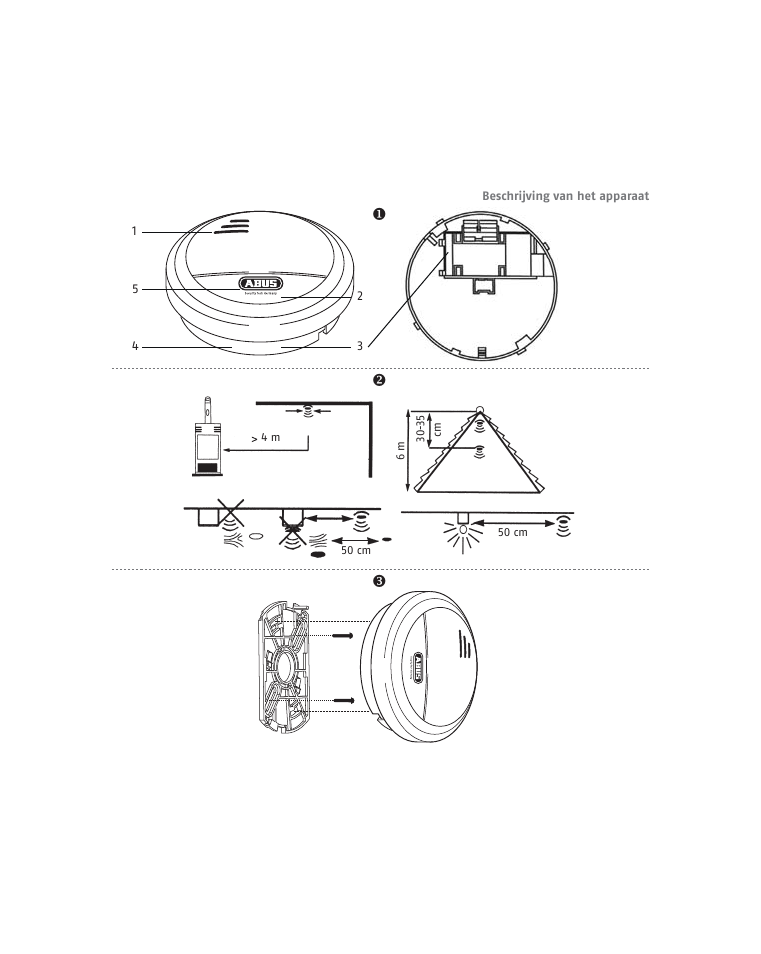 ABUS RM15 VdS Smoke Sensor User Manual | Page 50 / 80