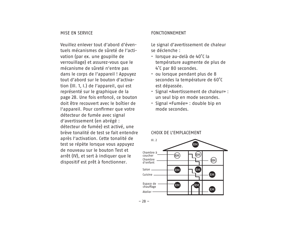 ABUS RM20 Li Smoke Sensor User Manual | Page 28 / 64