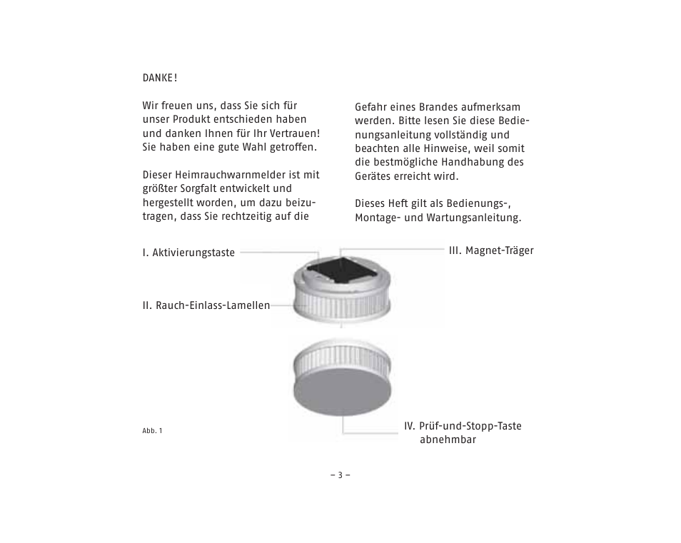 ABUS RM20 Li Smoke Sensor User Manual | Page 3 / 64