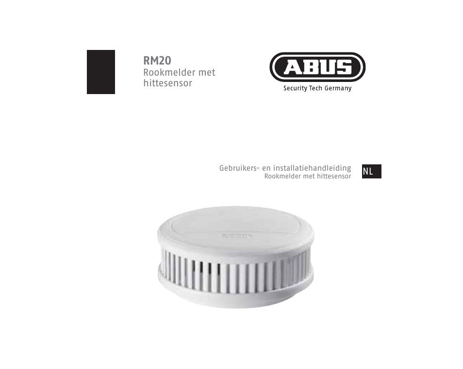 Rm20 | ABUS RM20 Li Smoke Sensor User Manual | Page 37 / 64