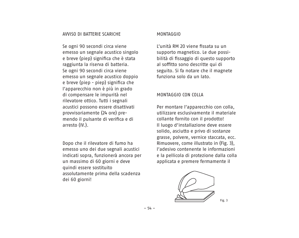 ABUS RM20 Li Smoke Sensor User Manual | Page 54 / 64