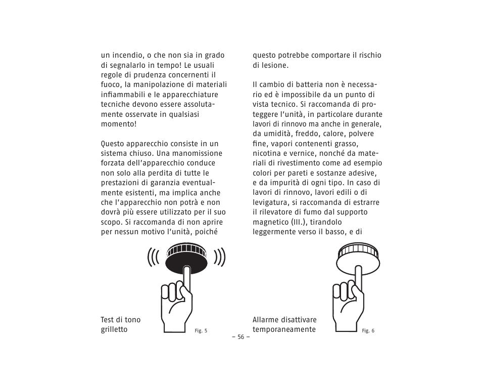 ABUS RM20 Li Smoke Sensor User Manual | Page 56 / 64