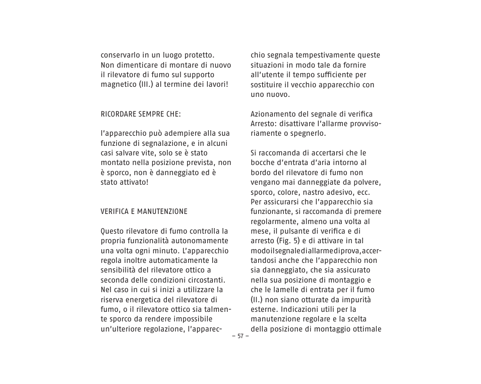 ABUS RM20 Li Smoke Sensor User Manual | Page 57 / 64