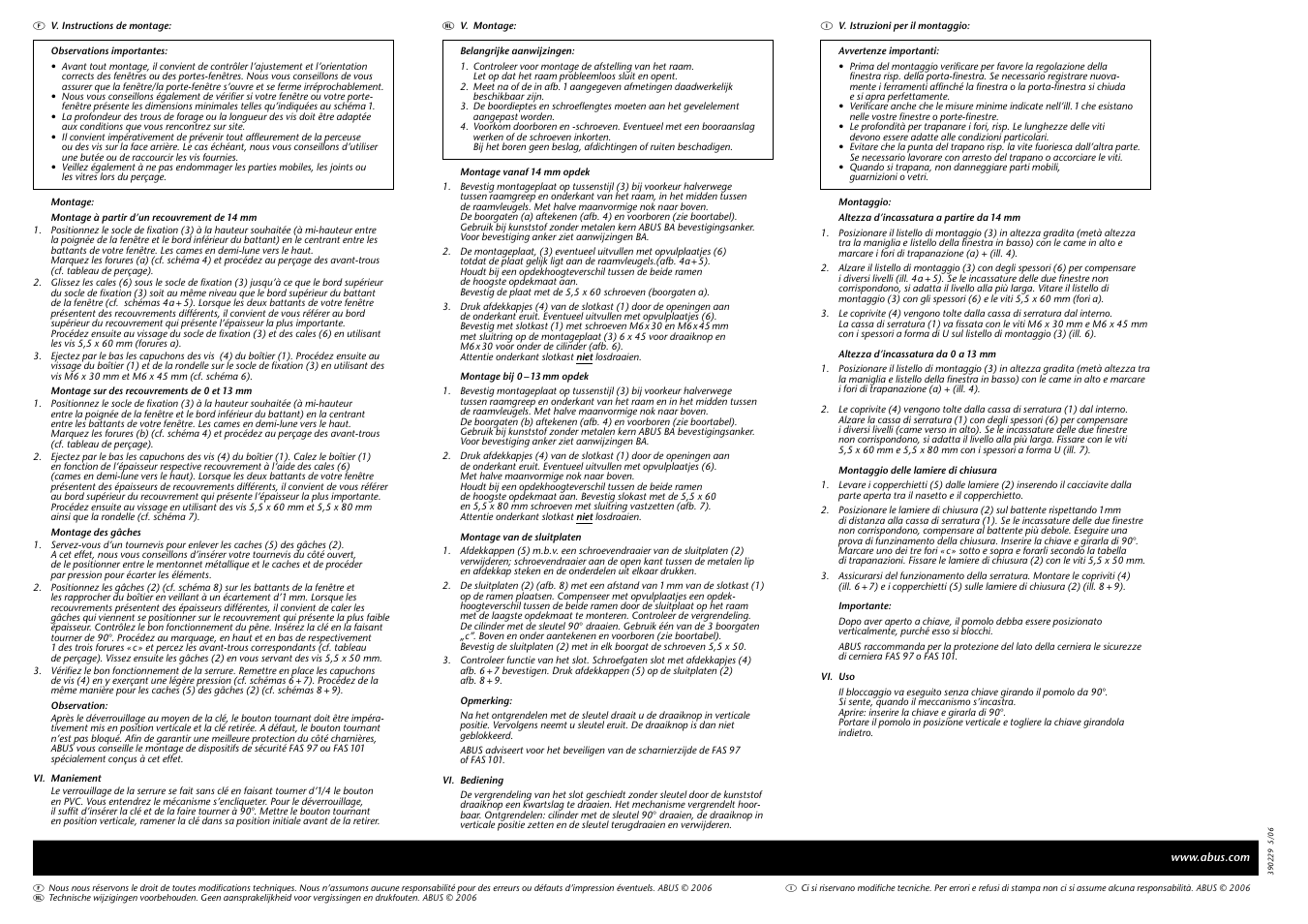 ABUS DFS 95 W AL0089 User Manual | Page 4 / 4