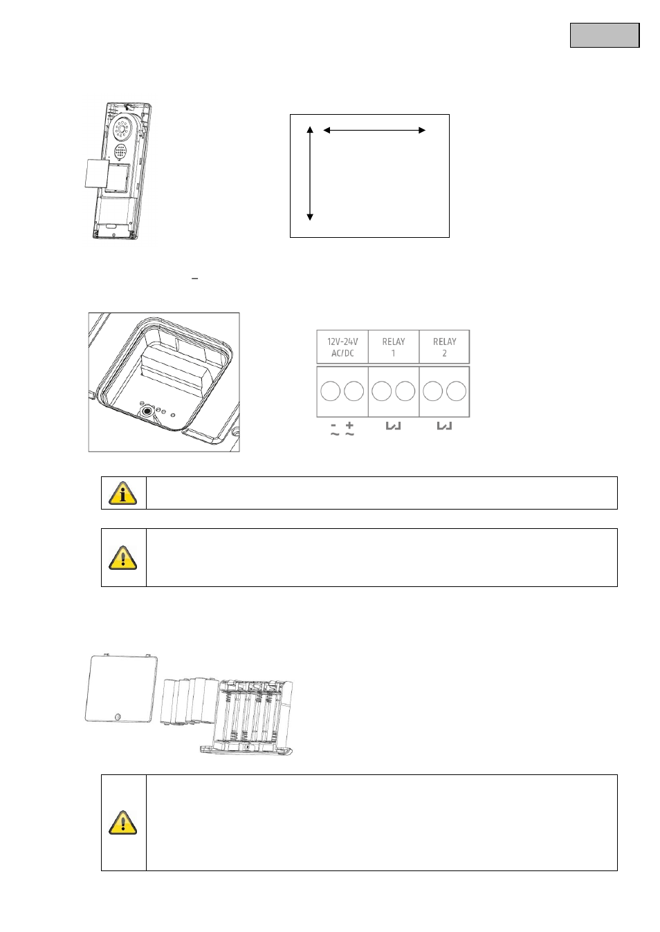 55 mm 55 mm | ABUS CASA30500 Operating instructions User Manual | Page 22 / 46