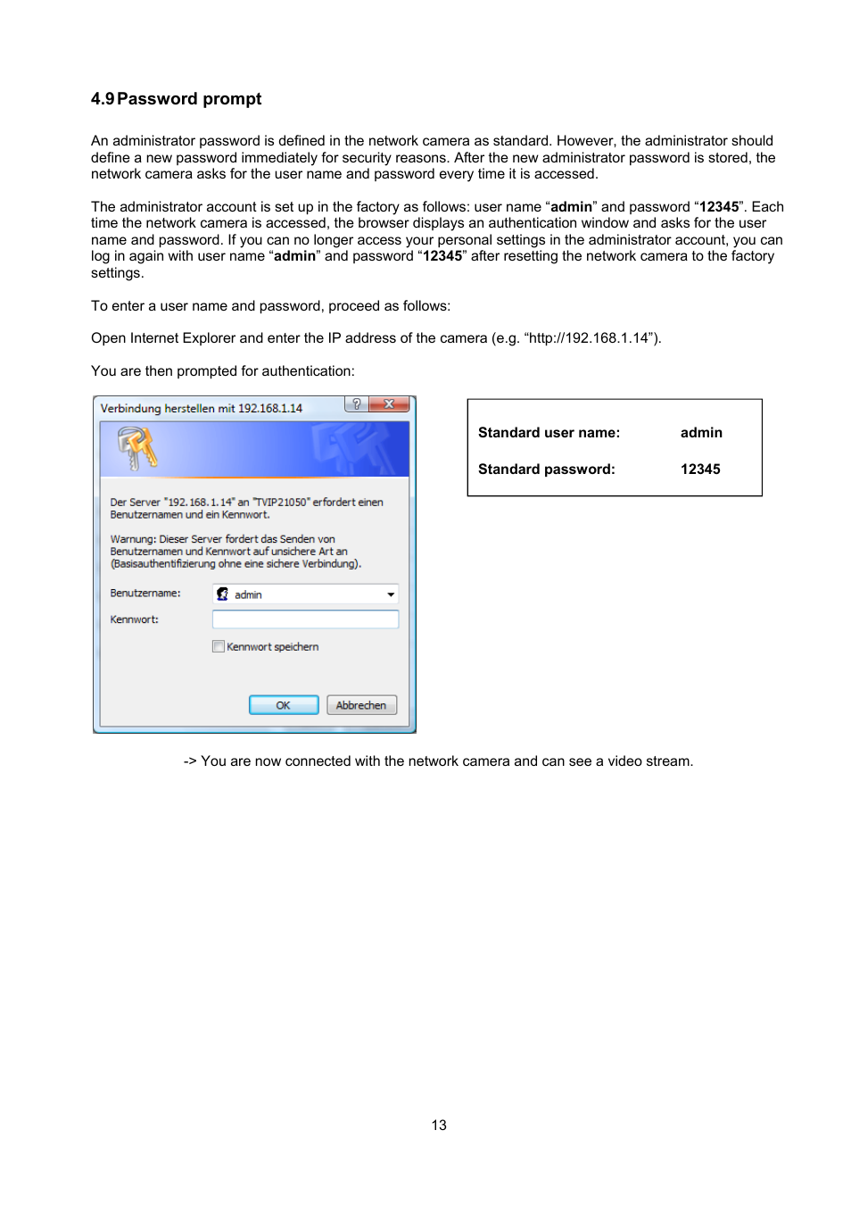 ABUS TVIP10055B User Manual | Page 13 / 125