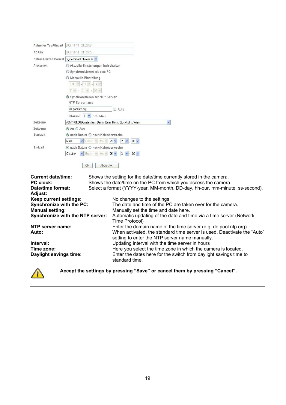 ABUS TVIP10055B User Manual | Page 19 / 125