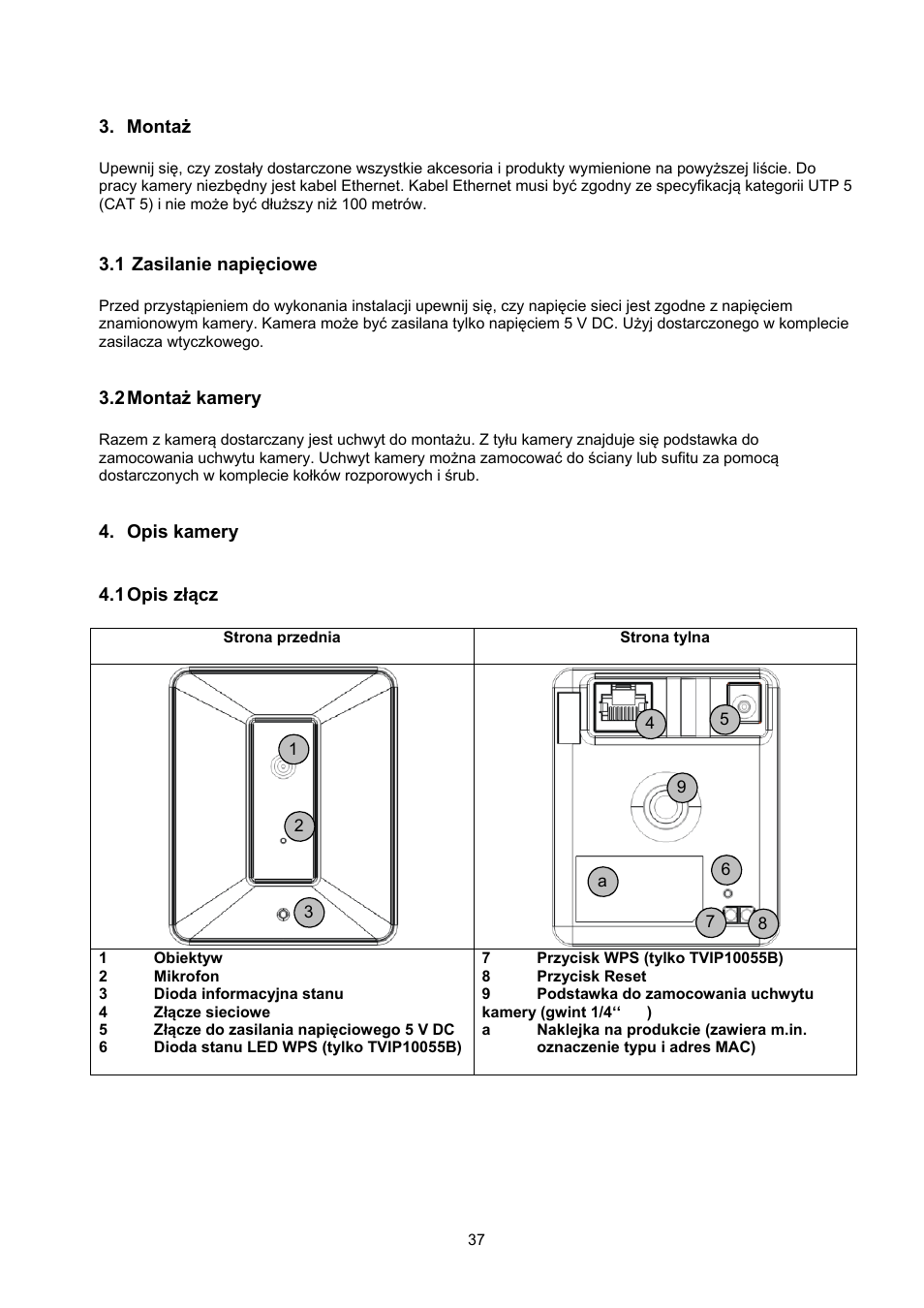 ABUS TVIP10055B User Manual | Page 37 / 125