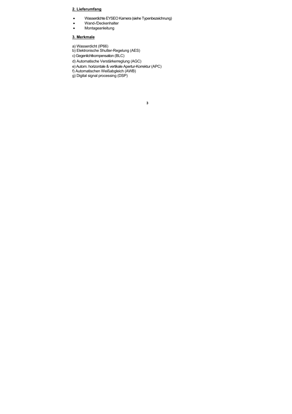 ABUS TV7180 User Manual | Page 3 / 44
