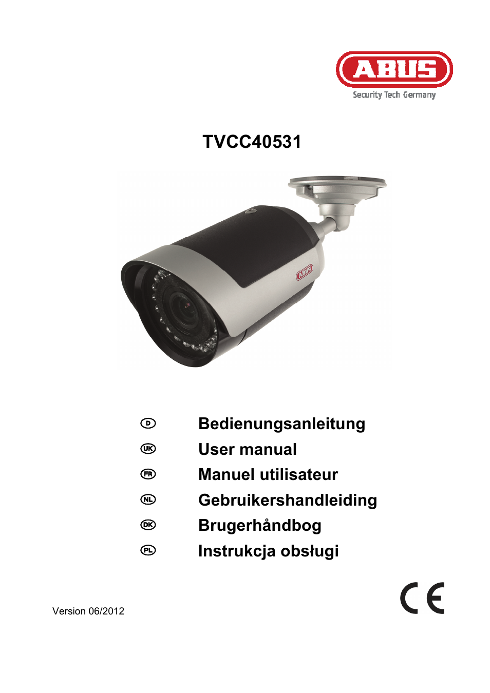 ABUS TVCC40531 User Manual | 75 pages