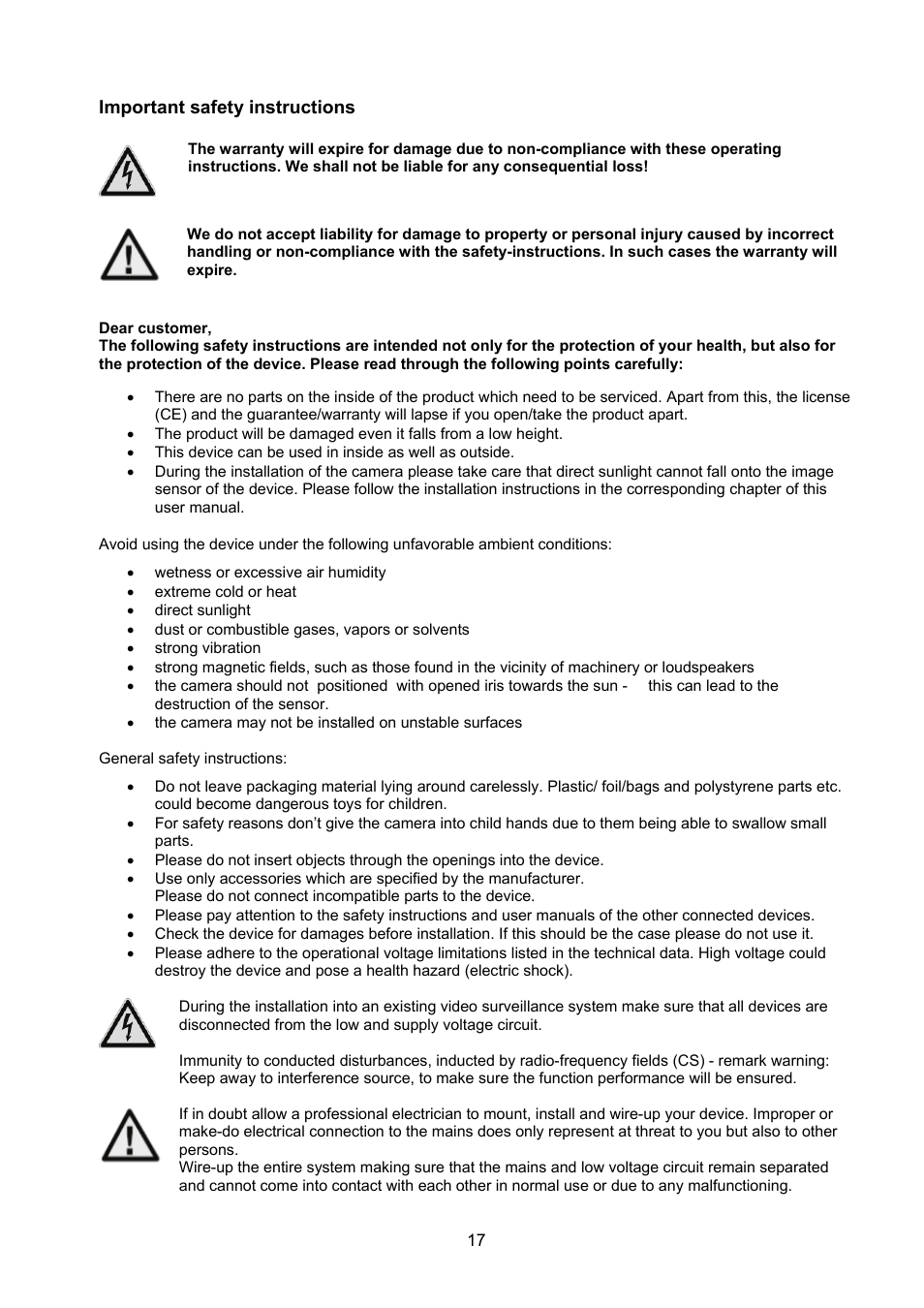 ABUS TVCC40531 User Manual | Page 17 / 75