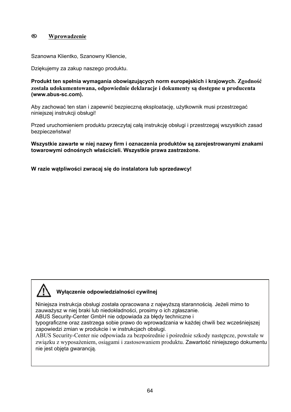 ABUS TVCC40531 User Manual | Page 64 / 75