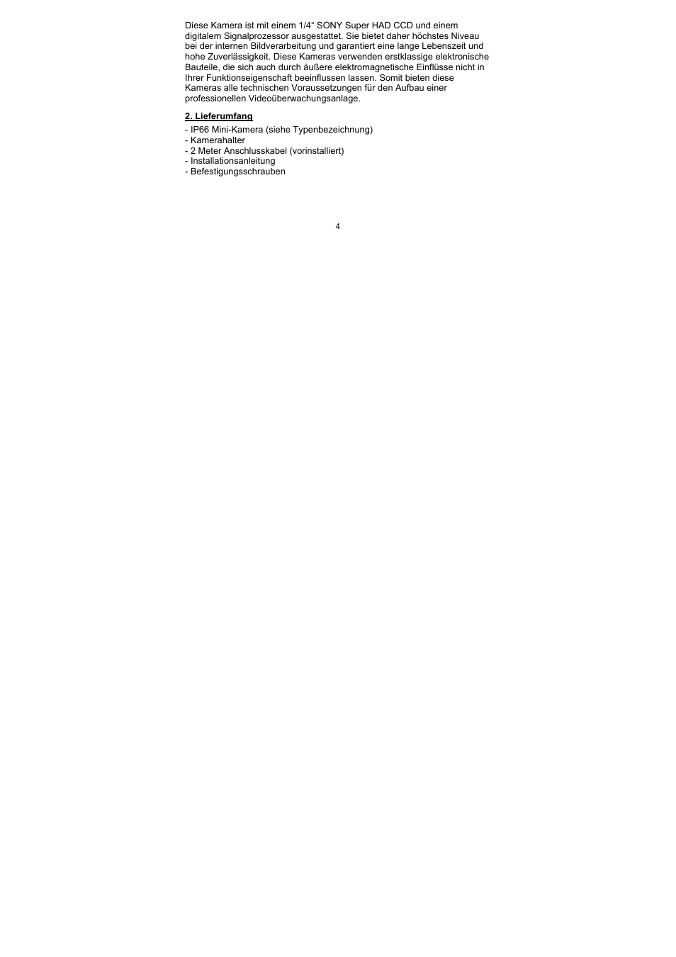 ABUS TV7512 User Manual | Page 4 / 54