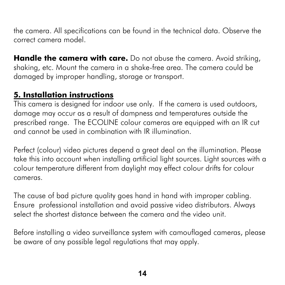 ABUS TV7019 User Manual | Page 14 / 56