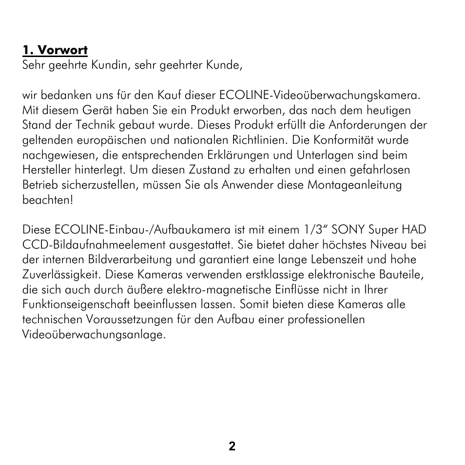 ABUS TV7019 User Manual | Page 2 / 56