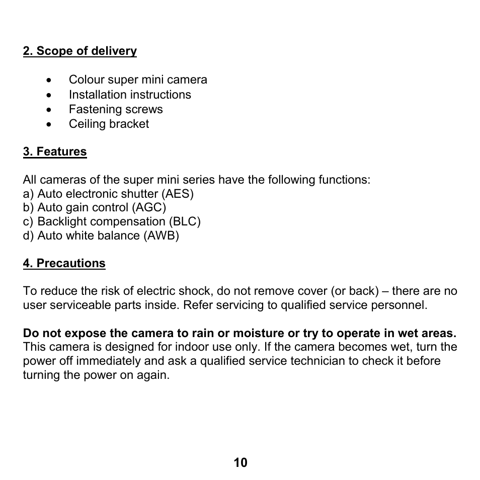 ABUS TV7150 User Manual | Page 10 / 28