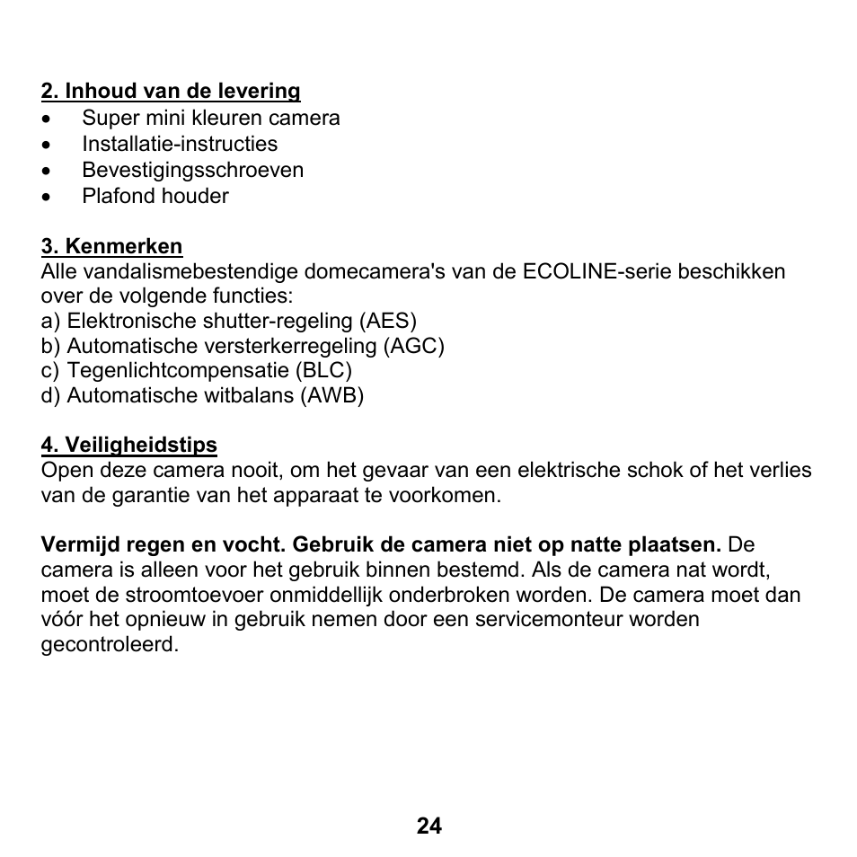 ABUS TV7150 User Manual | Page 24 / 28