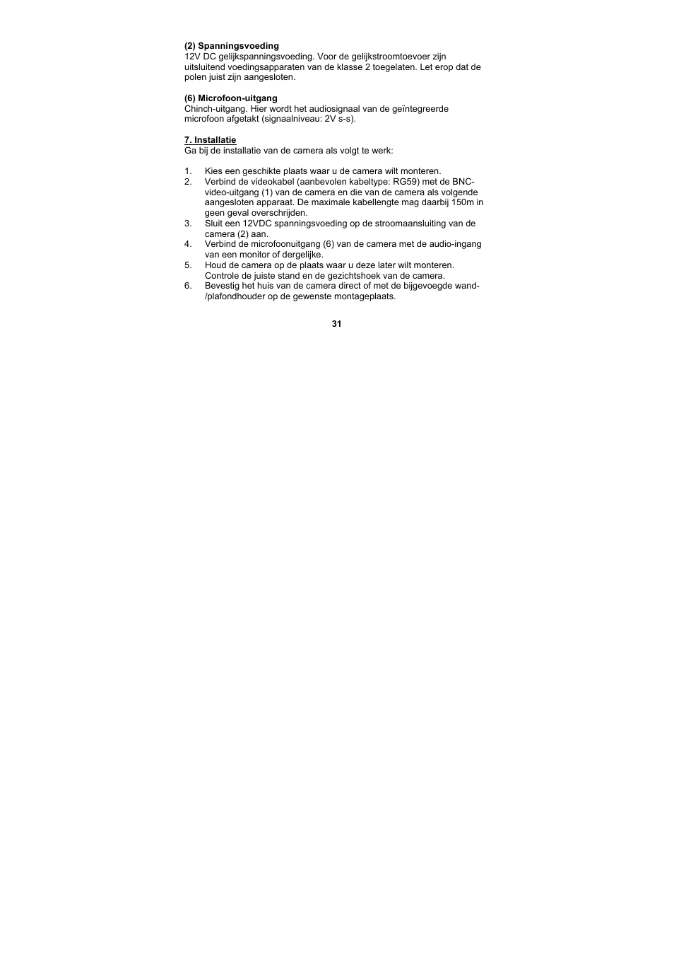 ABUS TVCC12010 User Manual | Page 31 / 48