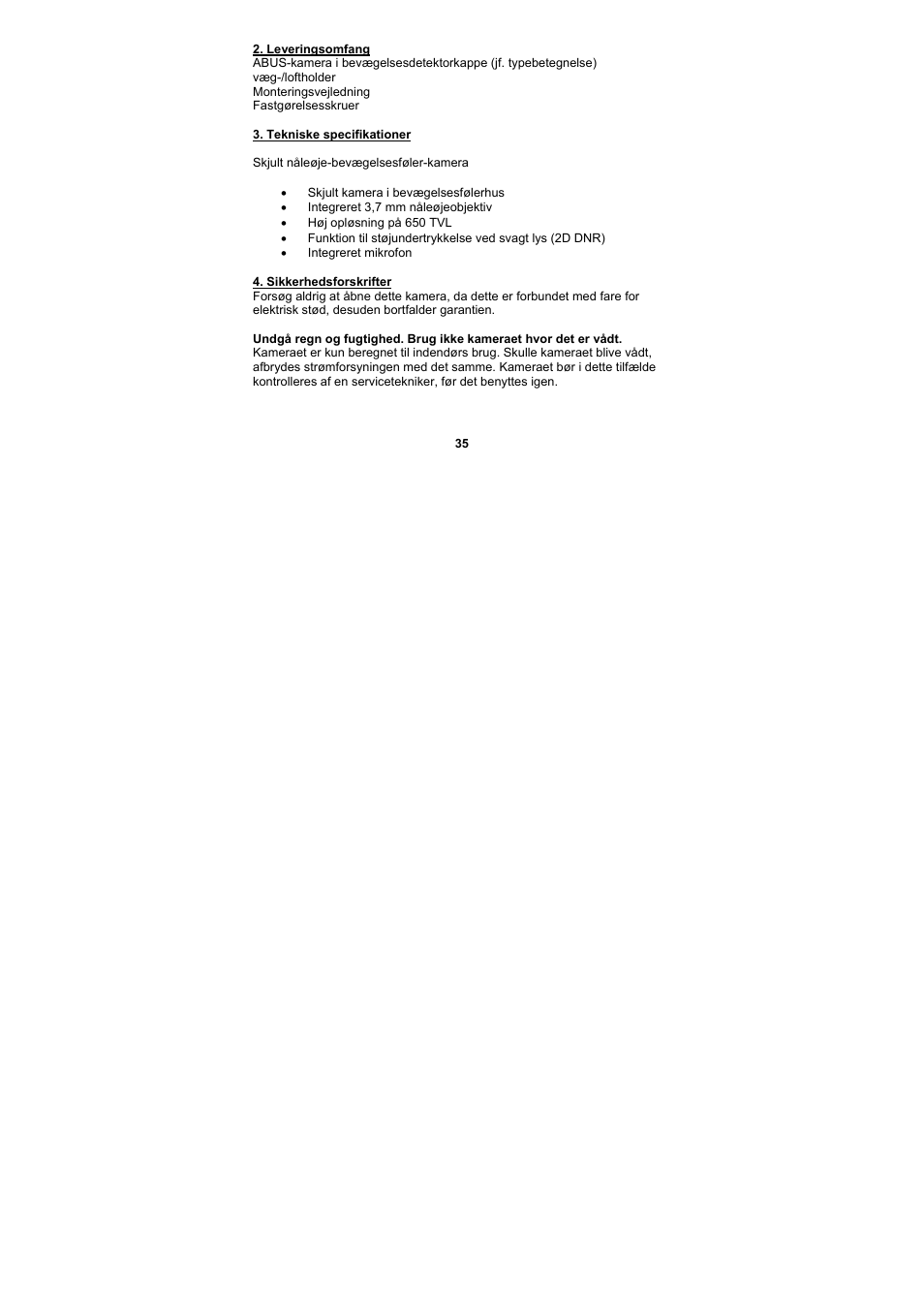 ABUS TVCC12010 User Manual | Page 35 / 48