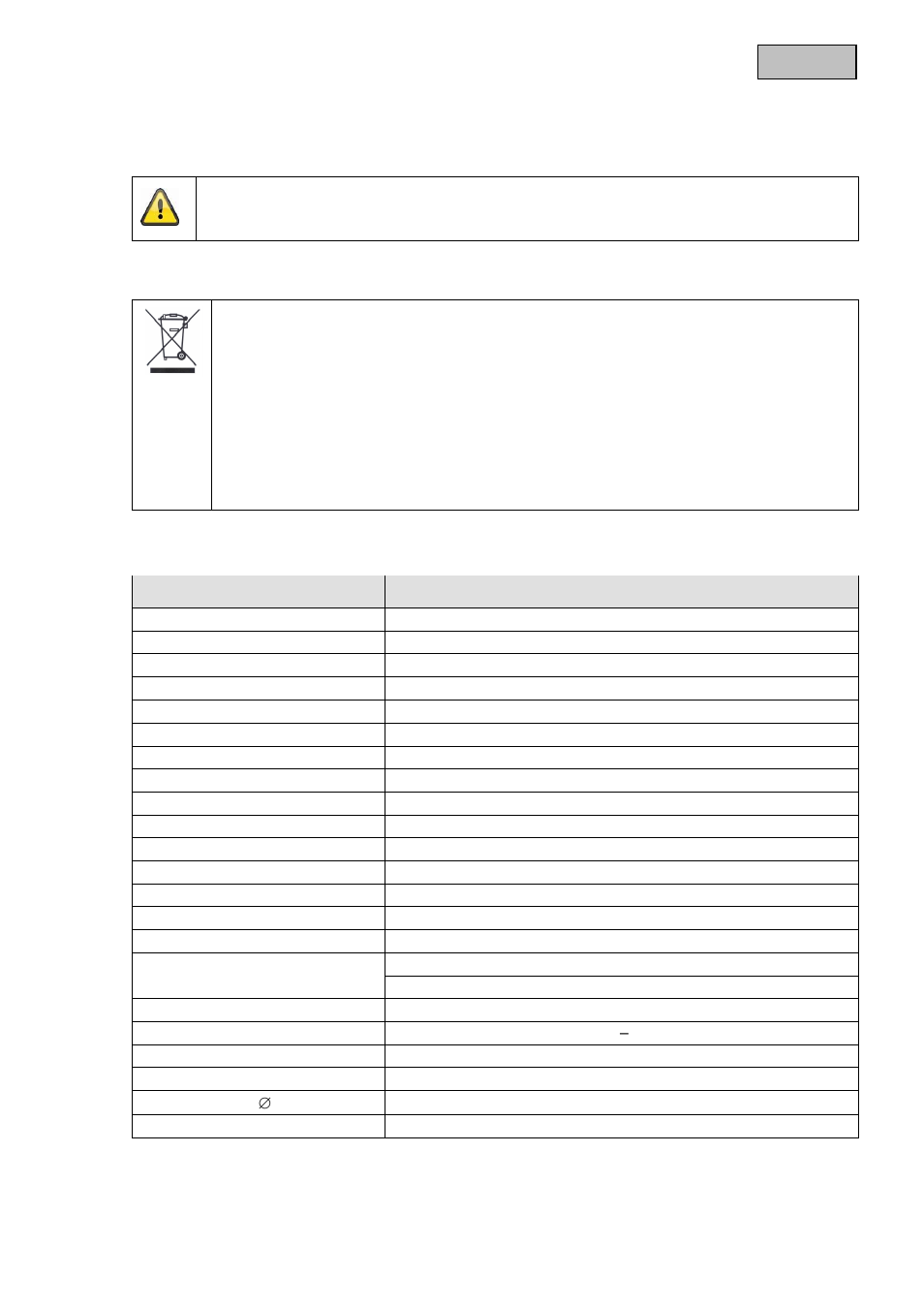 Español, Gestión de residuo, Datos técnicos | ABUS TVCC34010 User Manual | Page 62 / 104