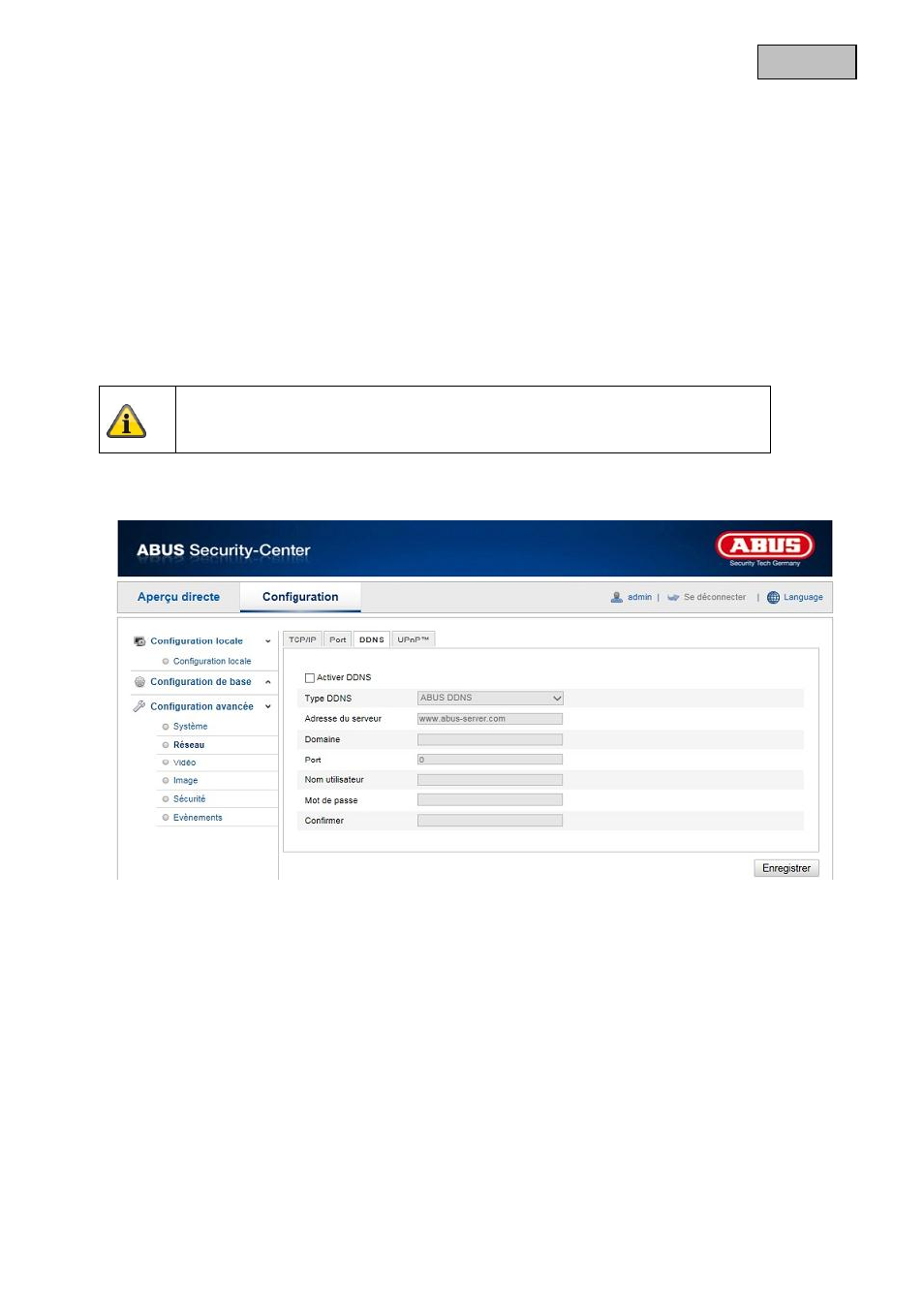 ABUS TVIP61500 Operating instructions User Manual | Page 122 / 487