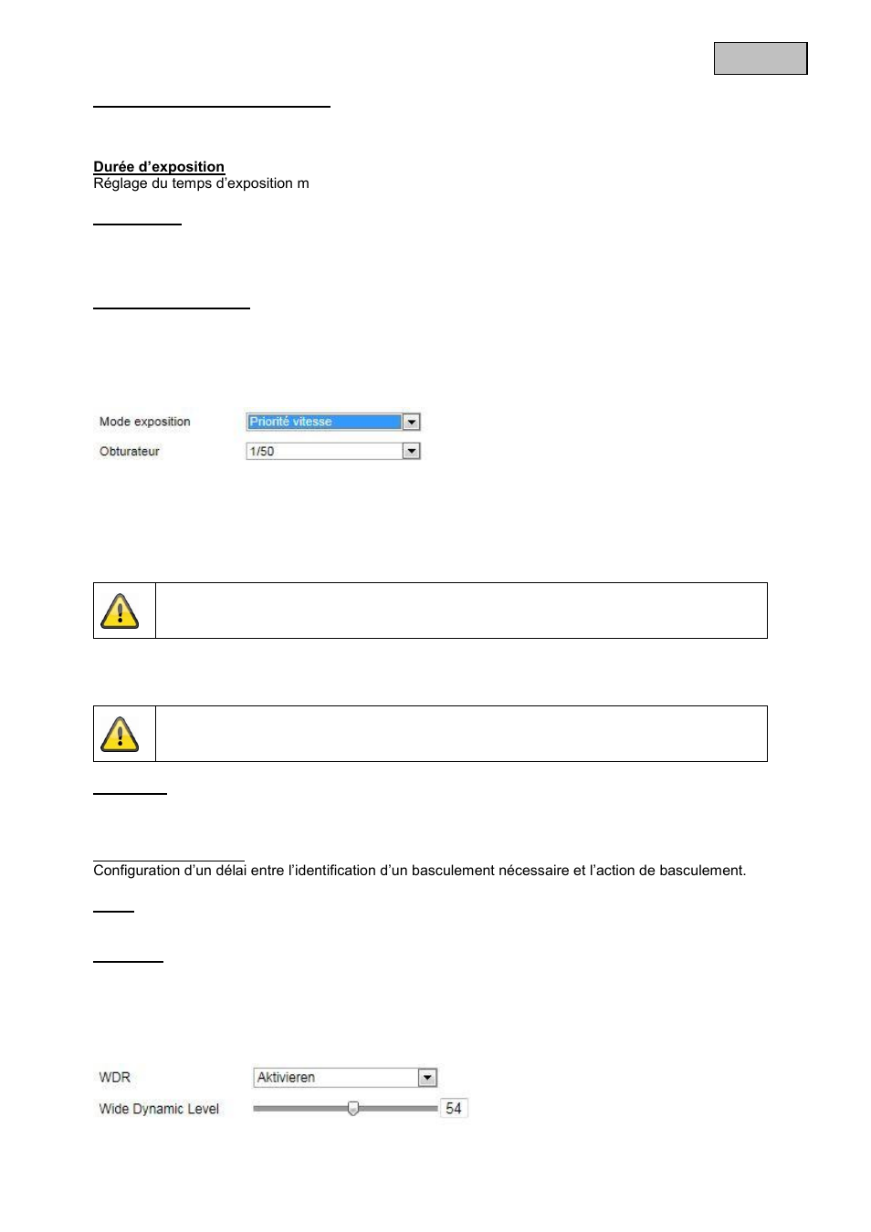 Français | ABUS TVIP61500 Operating instructions User Manual | Page 131 / 487