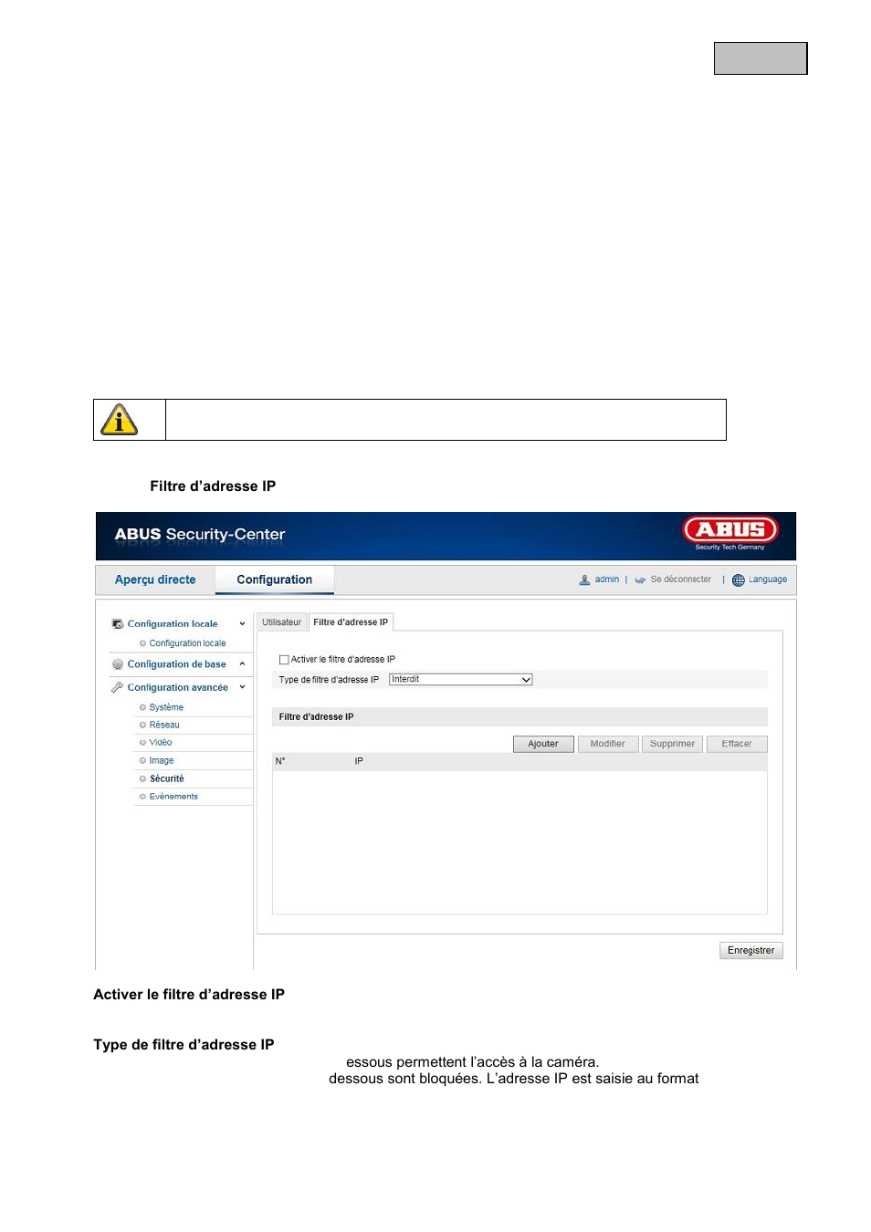 ABUS TVIP61500 Operating instructions User Manual | Page 137 / 487