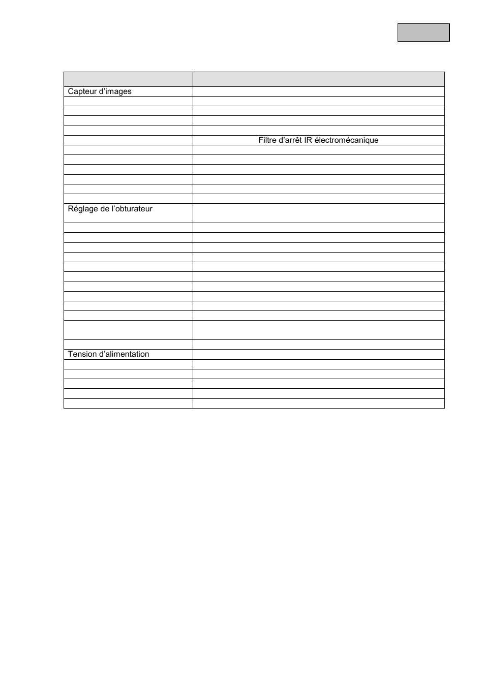 Français 15. donnèes techniques, Remarques concernant la licence gpl | ABUS TVIP61500 Operating instructions User Manual | Page 145 / 487