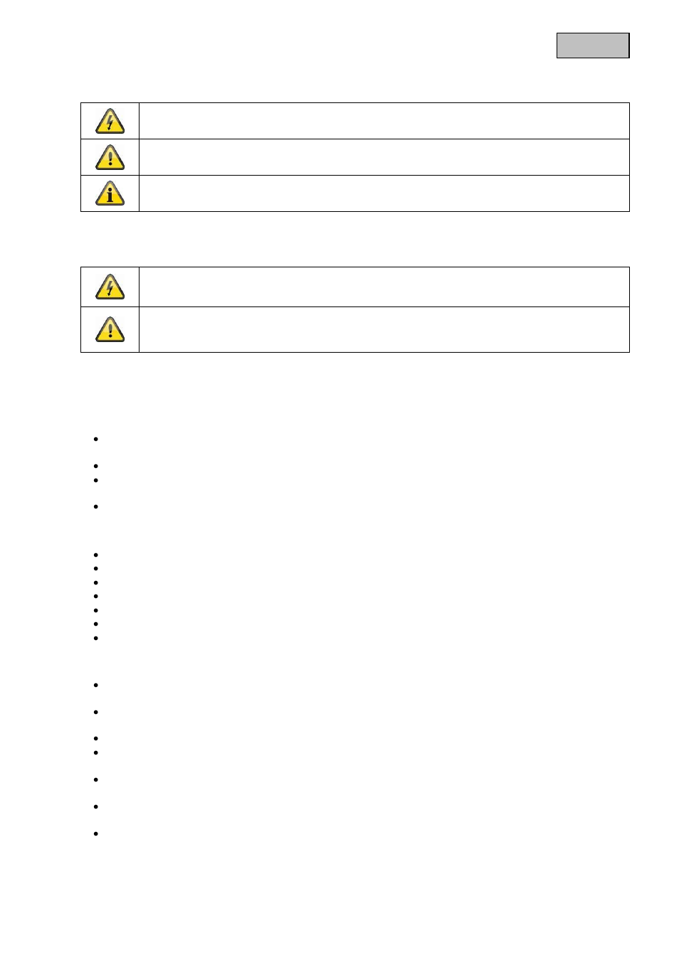 Español explicación de los símbolos, Indicaciones de seguridad importantes | ABUS TVIP61500 Operating instructions User Manual | Page 340 / 487