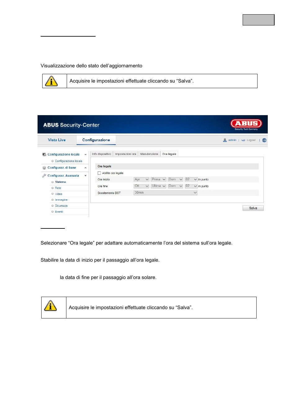 Italiano | ABUS TVIP61500 Operating instructions User Manual | Page 408 / 487