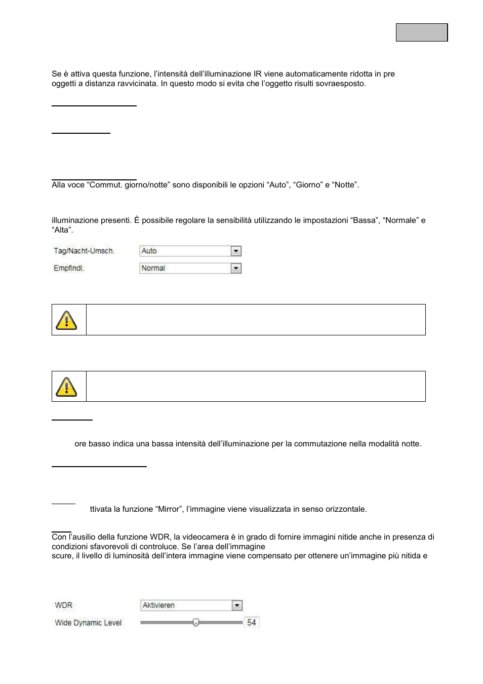 Italiano | ABUS TVIP61500 Operating instructions User Manual | Page 421 / 487