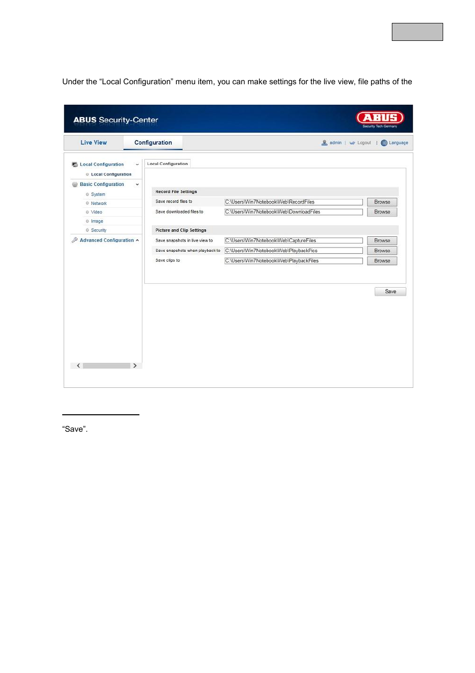 ABUS TVIP61500 Operating instructions User Manual | Page 66 / 487