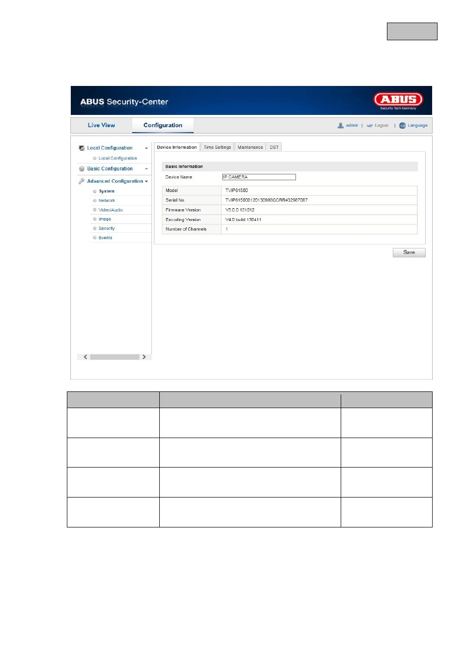 ABUS TVIP61500 Operating instructions User Manual | Page 68 / 487
