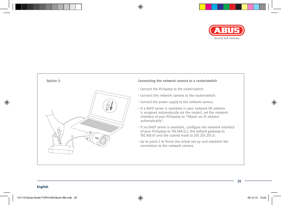 ABUS TVIP41500 Quick operating instructions User Manual | Page 23 / 124