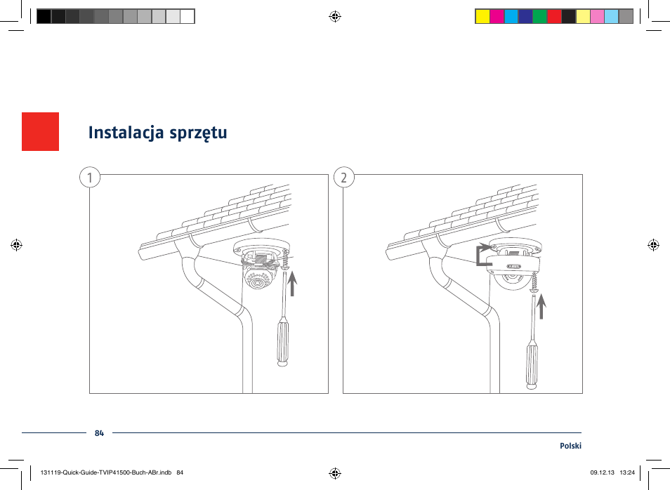 Instalacja sprzętu | ABUS TVIP41500 Quick operating instructions User Manual | Page 84 / 124