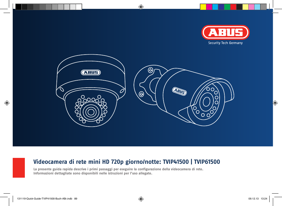 ABUS TVIP41500 Quick operating instructions User Manual | Page 89 / 124