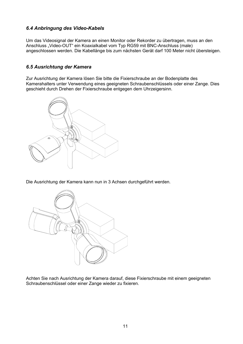 ABUS TVCC40000–TVCC40030 User Manual | Page 11 / 62