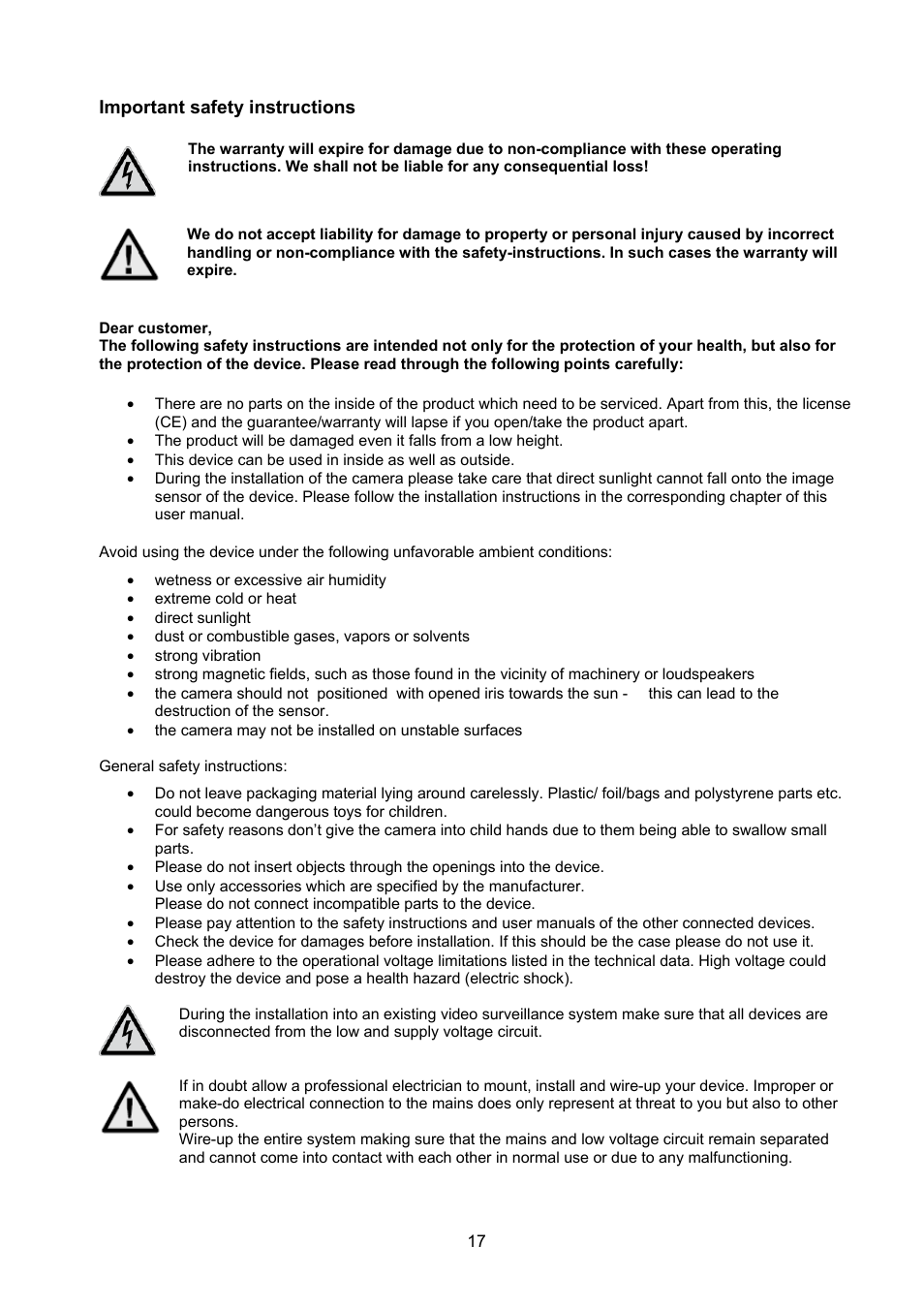 ABUS TVCC40000–TVCC40030 User Manual | Page 17 / 62