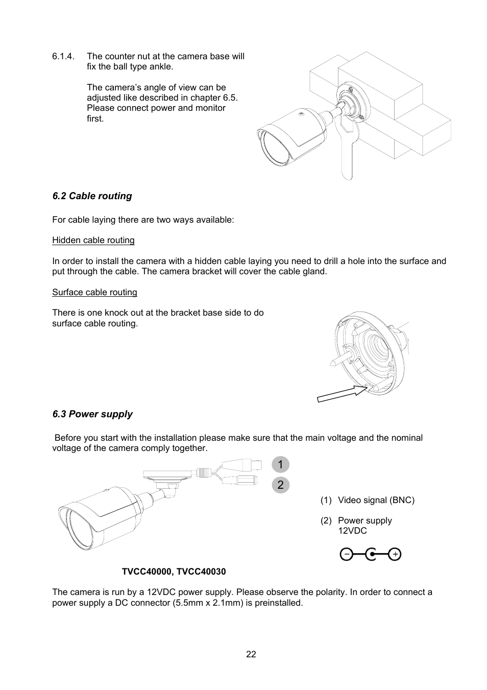 ABUS TVCC40000–TVCC40030 User Manual | Page 22 / 62
