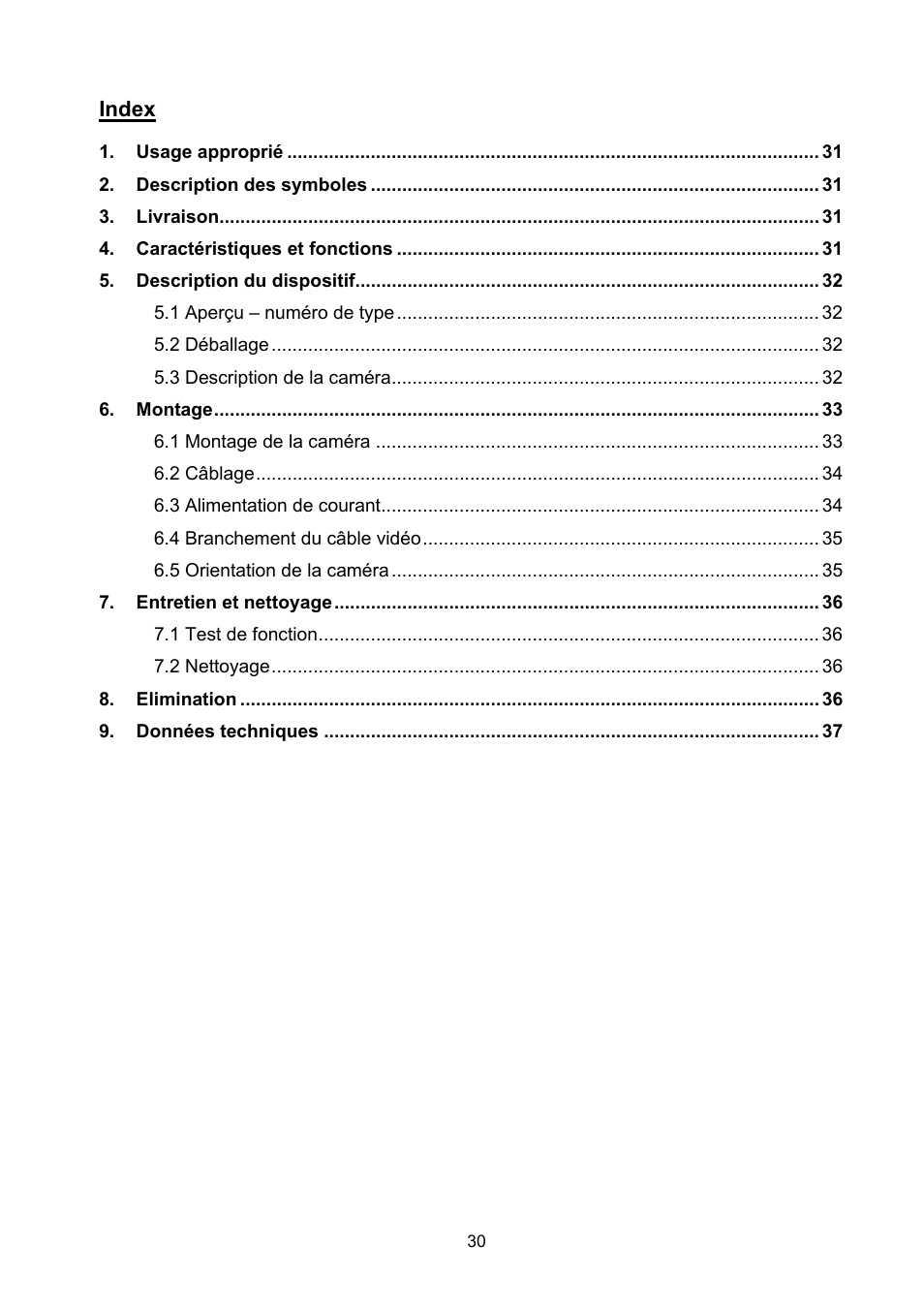 Index | ABUS TVCC40000–TVCC40030 User Manual | Page 30 / 62
